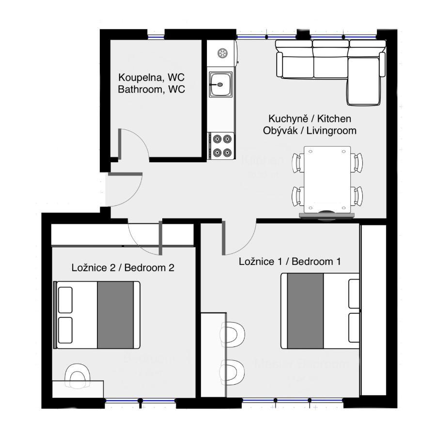 Apartmán U Kolonády, Poděbrady Exterior foto